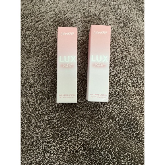 Colourpop Other - Colourpop Lux Velvet Liquid Lipstick‎  Set of 2 -  4.75g / 0.17 oz - NEW IN BOX